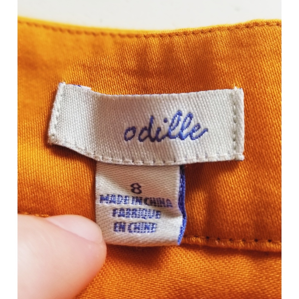 🌟HP🌟Anthropologie Odille Yellow Lace Skirt - Picture 4 of 7